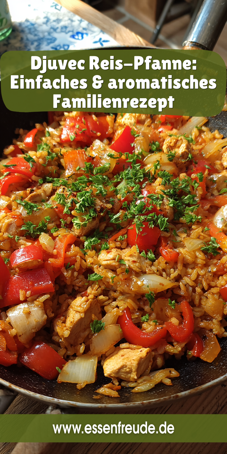 Djuvec Art Reis-Pfanne: Einfach & aromatisch!
