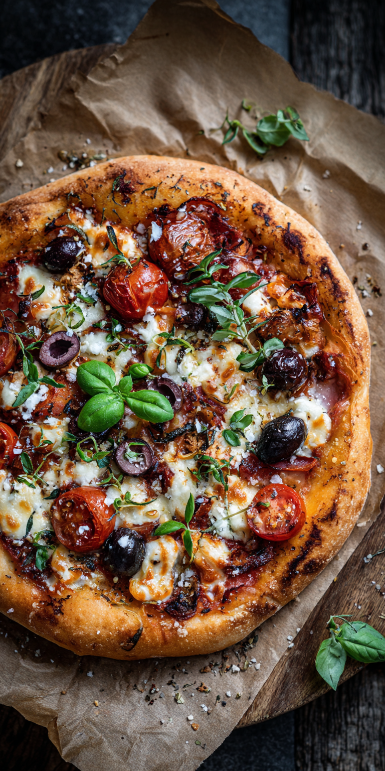 Feurige Pizzasuppe mit Salami & Chili - Cremig & Scharf!