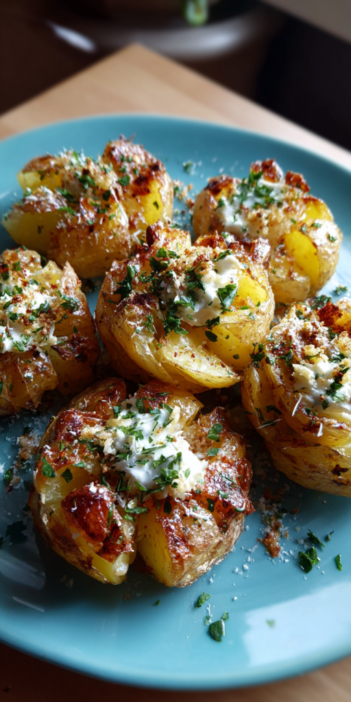 Überbackene Kartoffelblätter mit Butter & Kräutern | Foodporn 2026