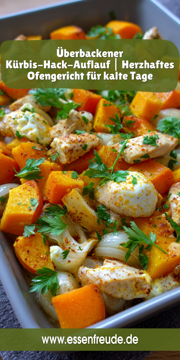 Überbackener Kürbis-Hack-Auflauf: Deftiges aus dem Ofen | Herzhafte Wintergerichte 2026