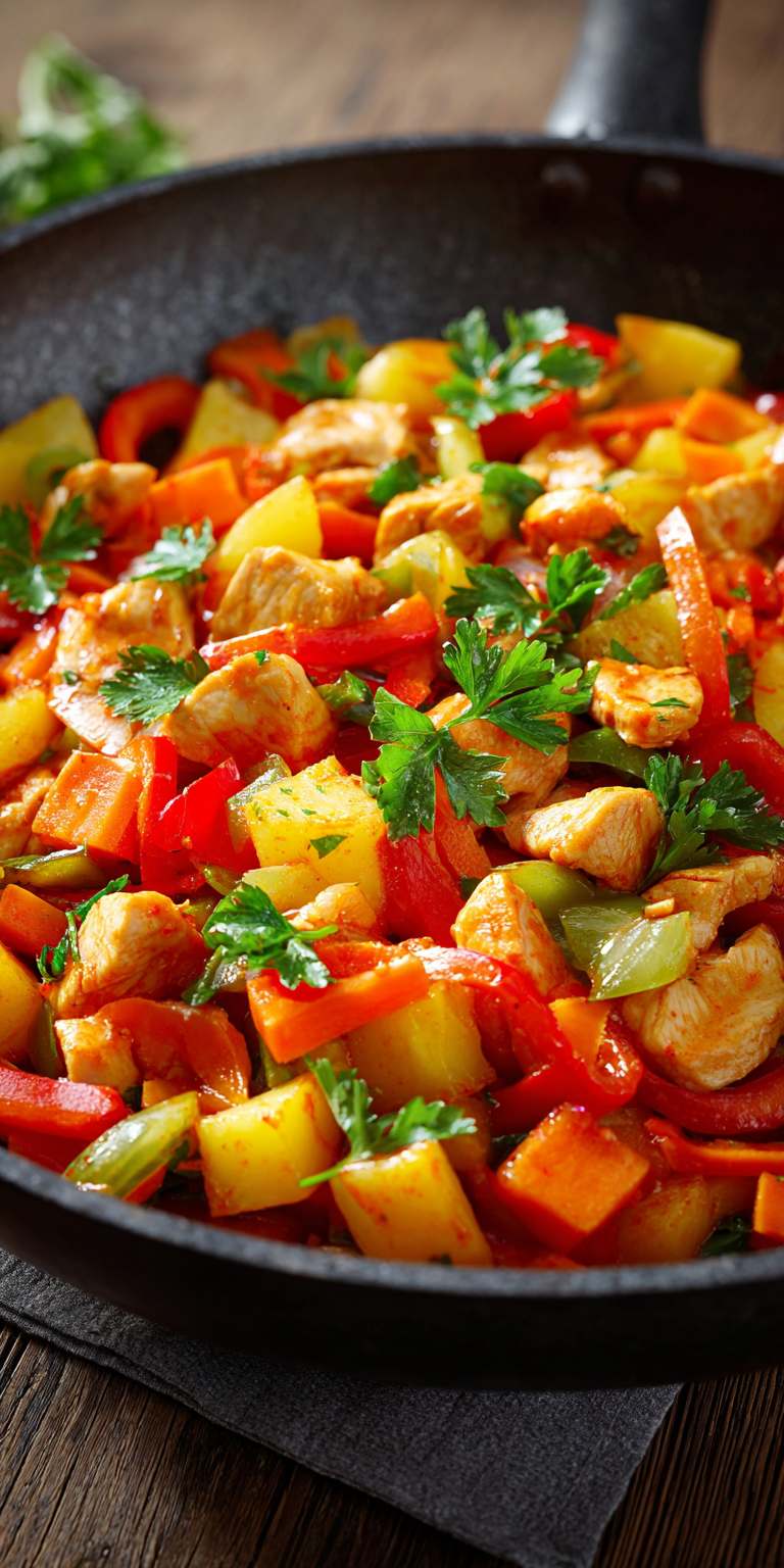 Blitzschnelle Kartoffel-Gemüse-Pfanne | Reste verwerten 2026