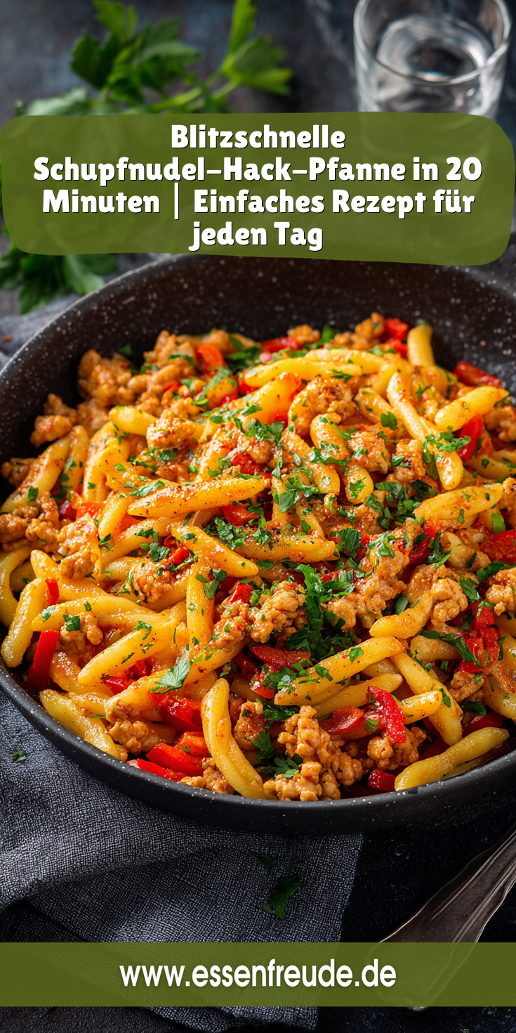 Blitzschnelle Schupfnudel-Hack-Pfanne in 20 Minuten | Feierabendküche 2026