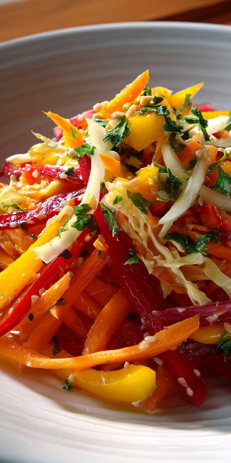 Bunter Erdnuss-Knusper-Salat: Asiatisch & Frisch | Gesunde Salate 2026