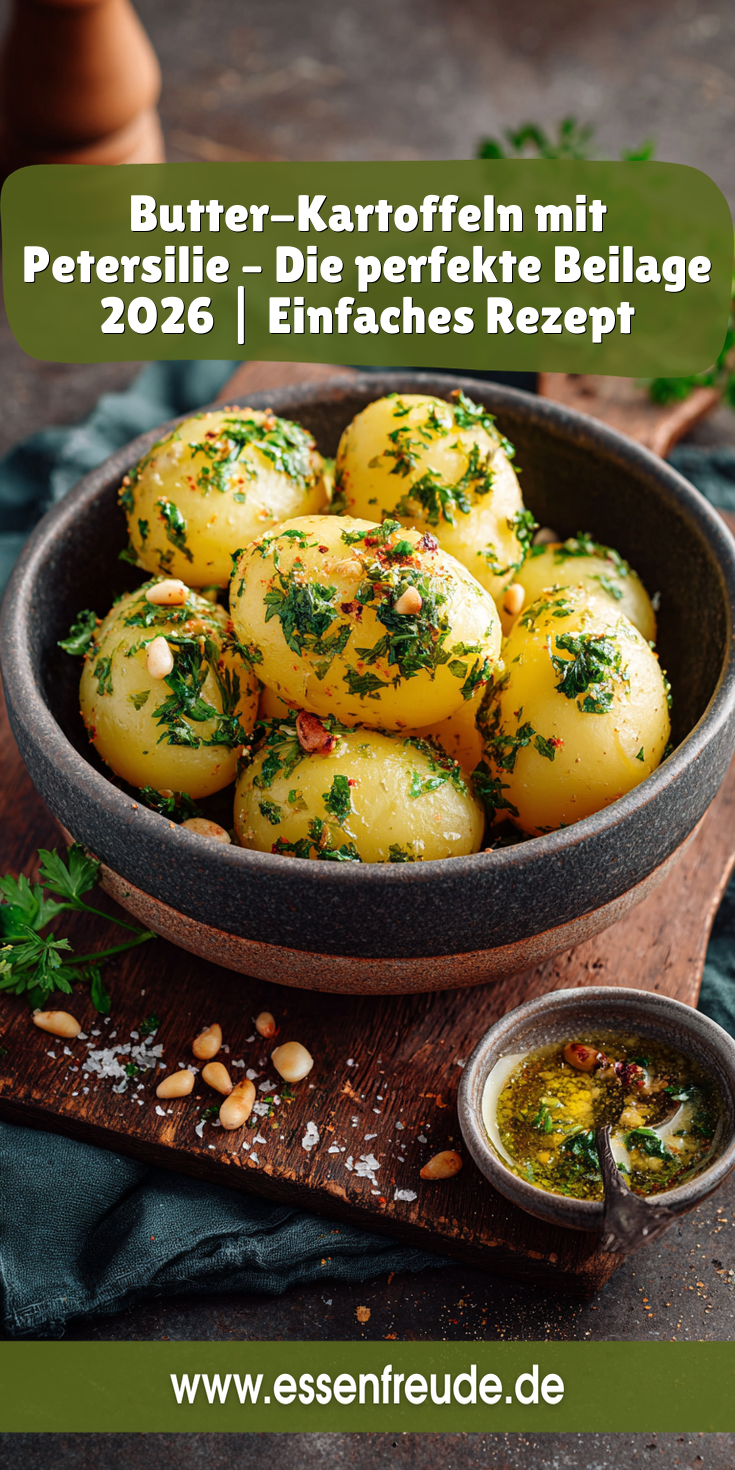 Butter-Kartoffeln mit frischer Petersilie | Klassische Beilagen 2026