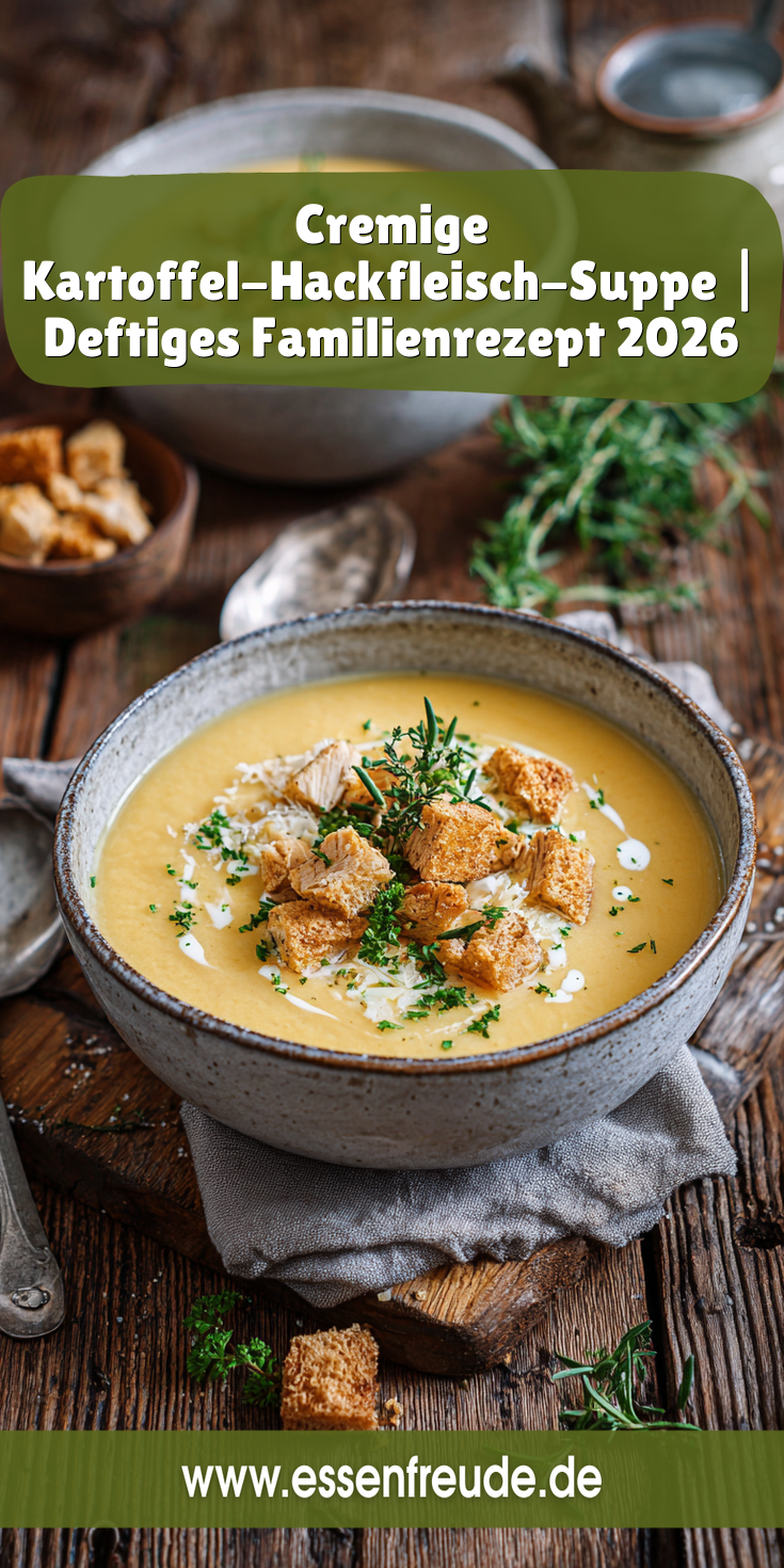 Cremige Kartoffel-Hackfleisch-Suppe: So gelingt sie perfekt | Deftig 2026