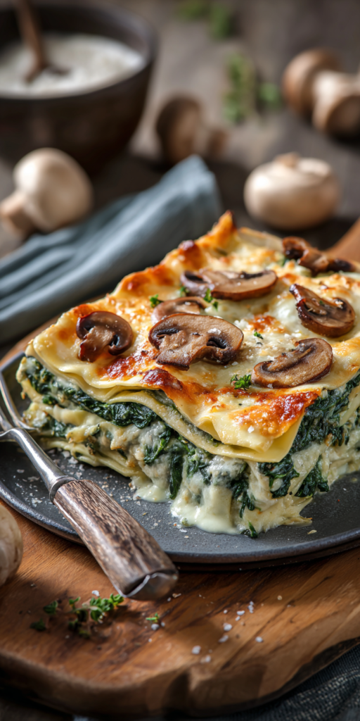 Cremige Pilz-Spinat-Lasagne: Vegetarisches Wohlfühlessen | Ofengerichte 2026
