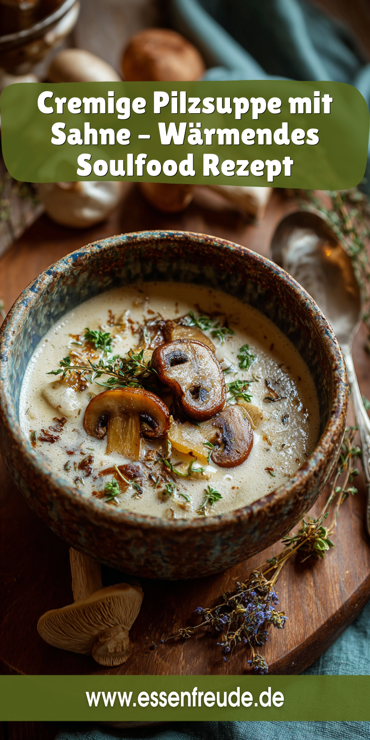 Cremige Pilzsuppe mit Sahne: Wärmend & Aromatisch | Soulfood 2026