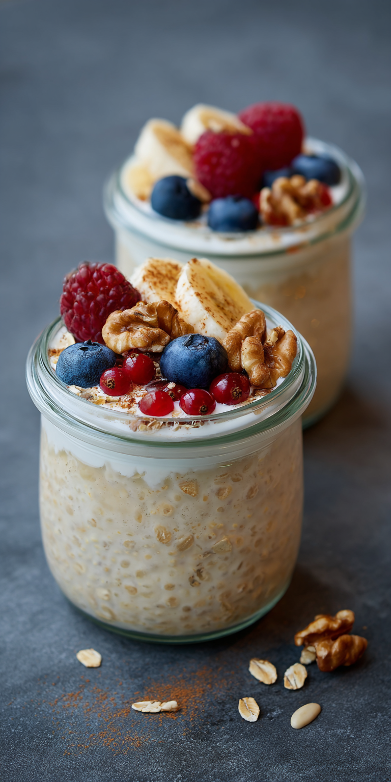 Cremige Zimtschnecken Overnight Oats | Frühstück zum Abnehmen 2026