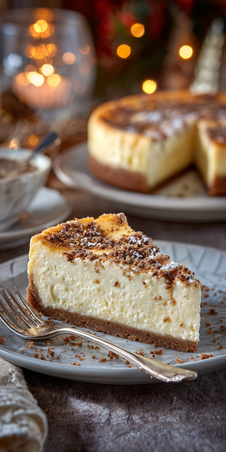 Cremiger Spekulatius-Käsekuchen mit Streuseln | Winter 2026