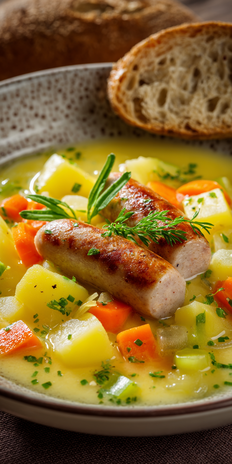 Deftige Kartoffelsuppe mit Wiener Würstchen | Familienessen 2026