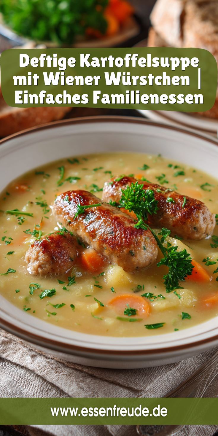 Deftige Kartoffelsuppe mit Wiener Würstchen | Familienessen 2026
