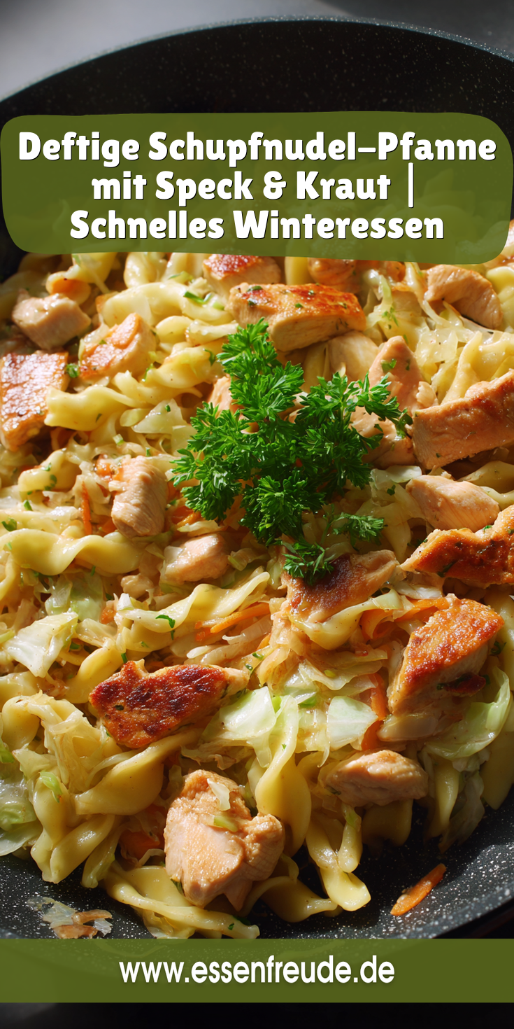 Deftige Schupfnudel-Pfanne mit Speck & Kraut | Schnelle Wintergerichte 2026