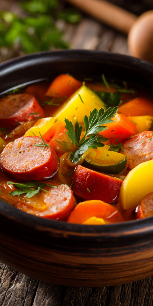 Deftiger Erbseneintopf mit Würstchen | Hausmannskost 2026