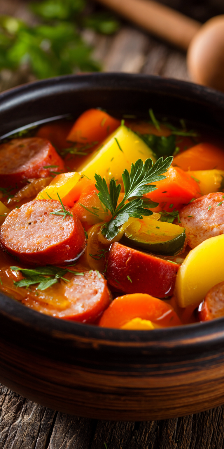 Deftiger Erbseneintopf mit Würstchen | Hausmannskost 2026