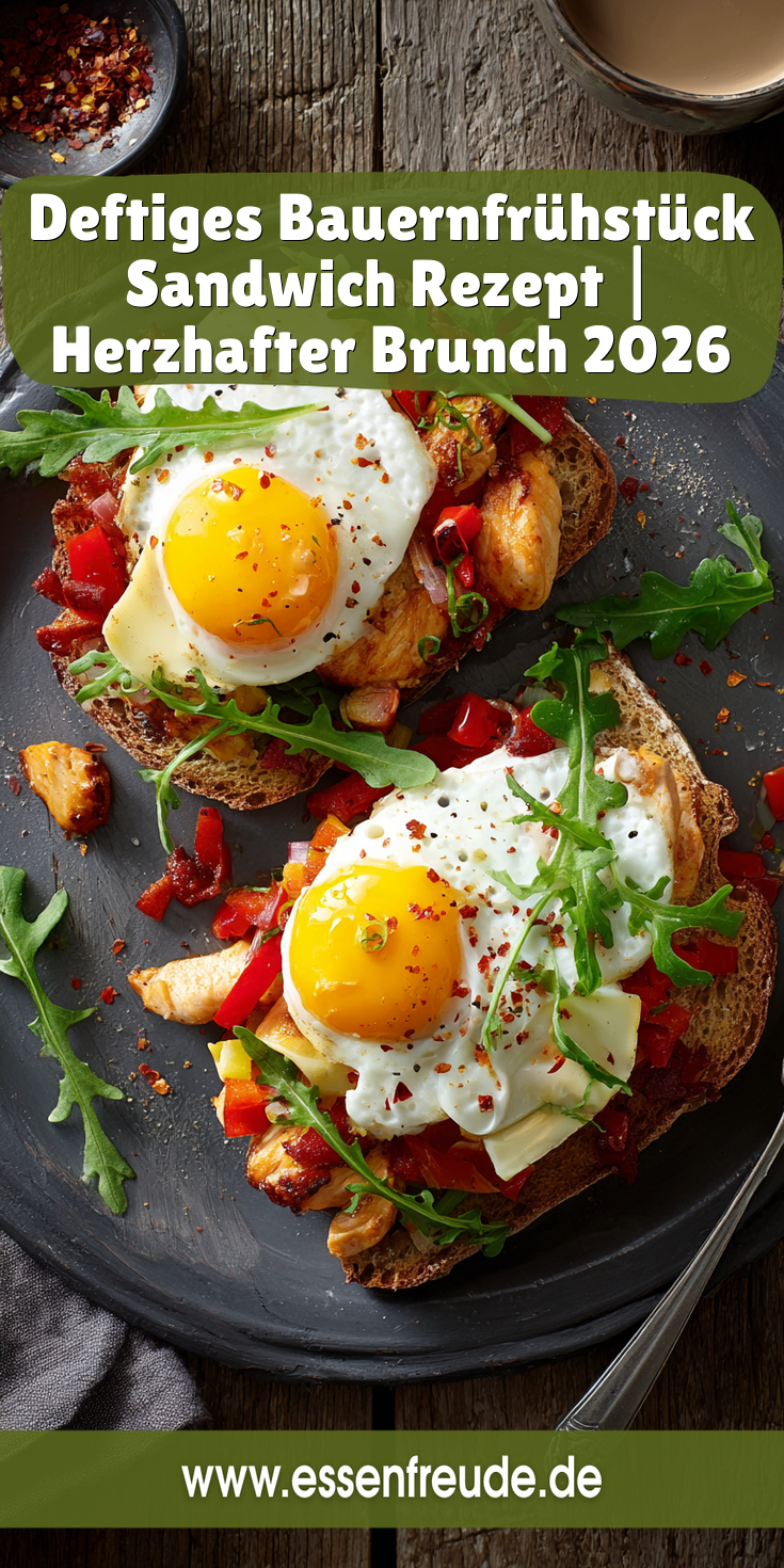 Deftiges Bauernfrühstück-Sandwich | Herzhafter Start 2026