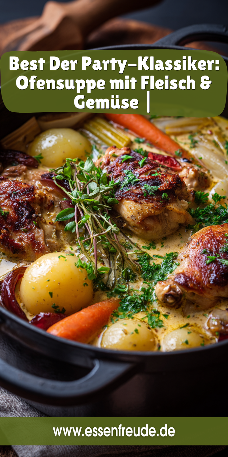 Der Party-Klassiker: Ofensuppe mit Fleisch & Gemüse | Feiern 2026