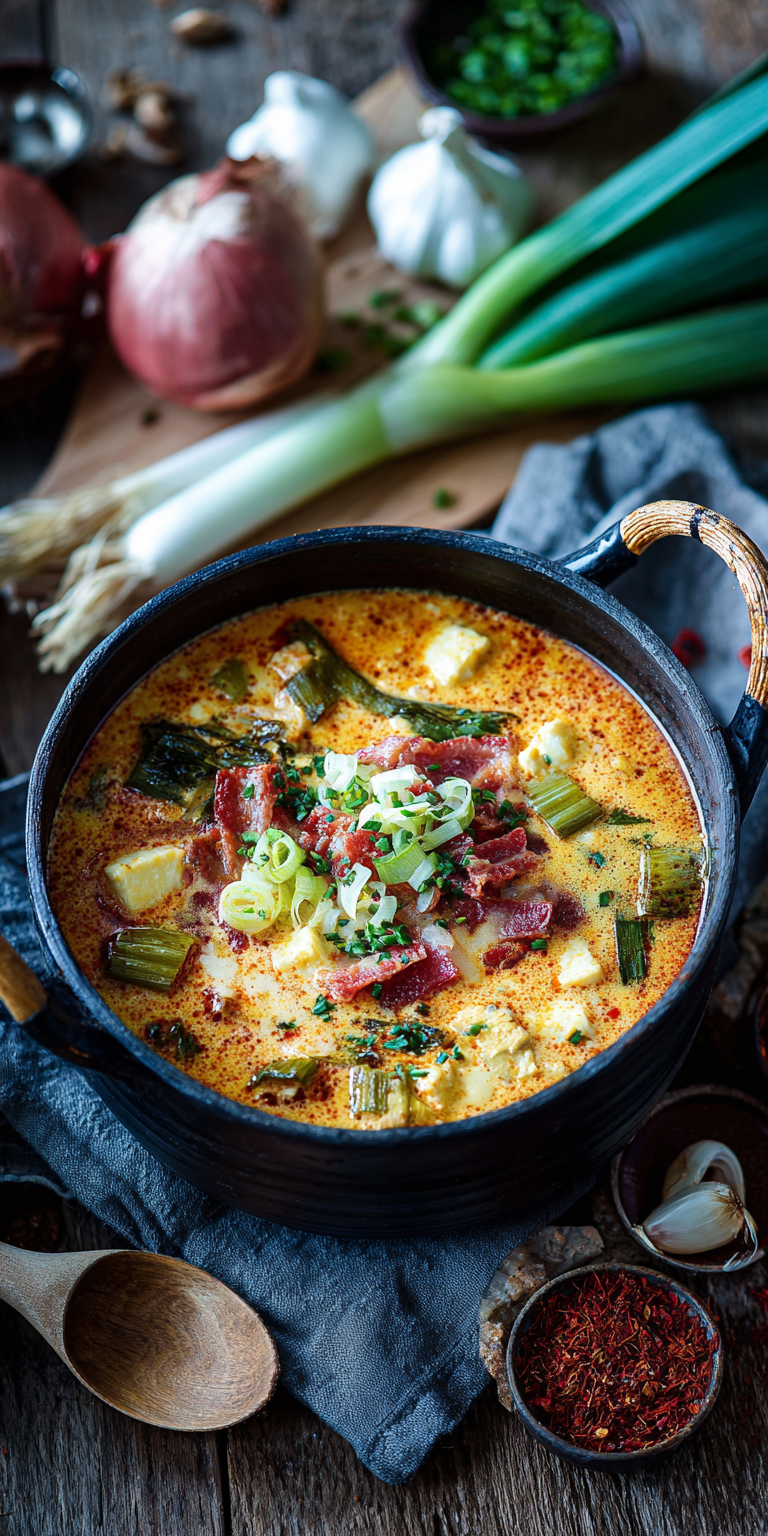Die ultimative Käsesuppe mit Hackfleisch & Lauch | Party Rezepte 2026