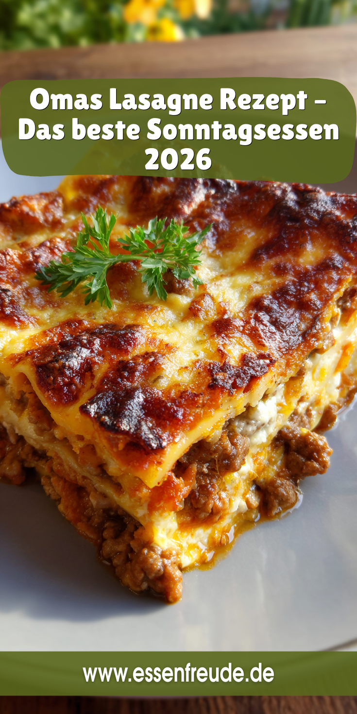 Die weltbeste Lasagne (Omas Geheimrezept) | Klassische Sonntagsessen 2026