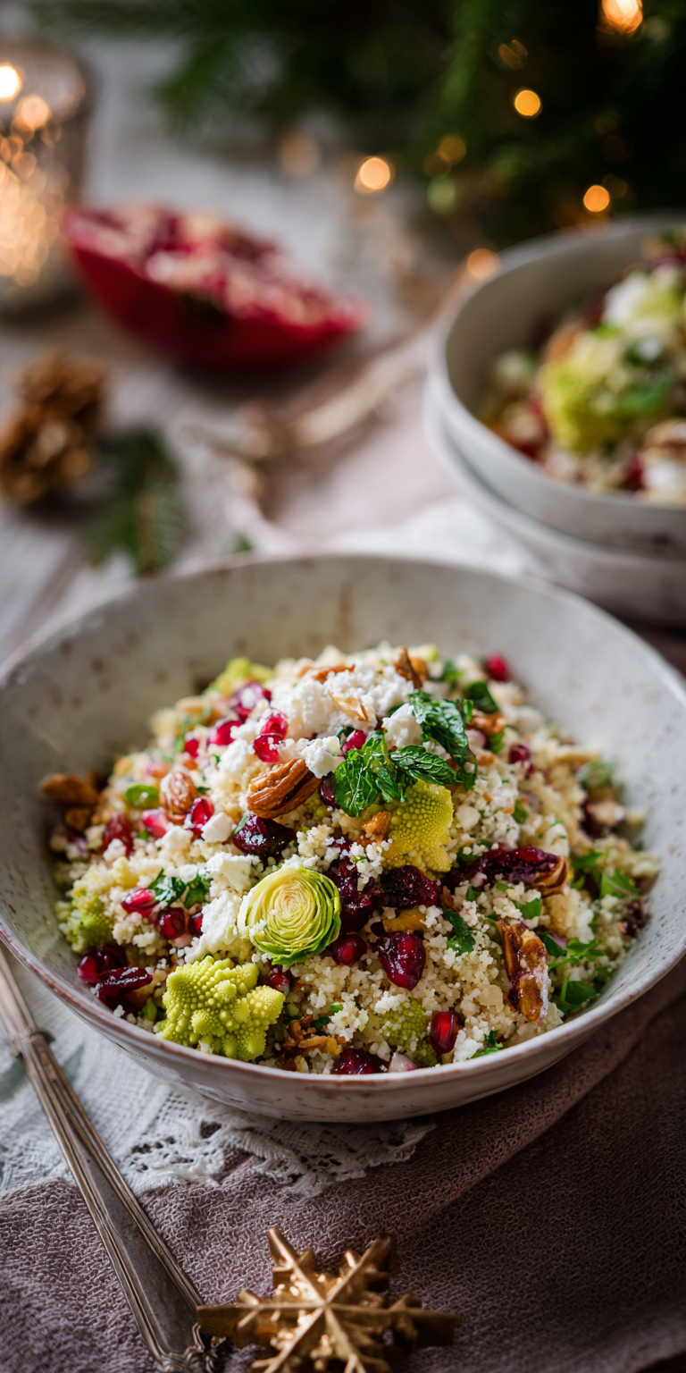 Festlicher Weihnachts-Salat mit Granatapfel | Beilagen zum Fest 2026