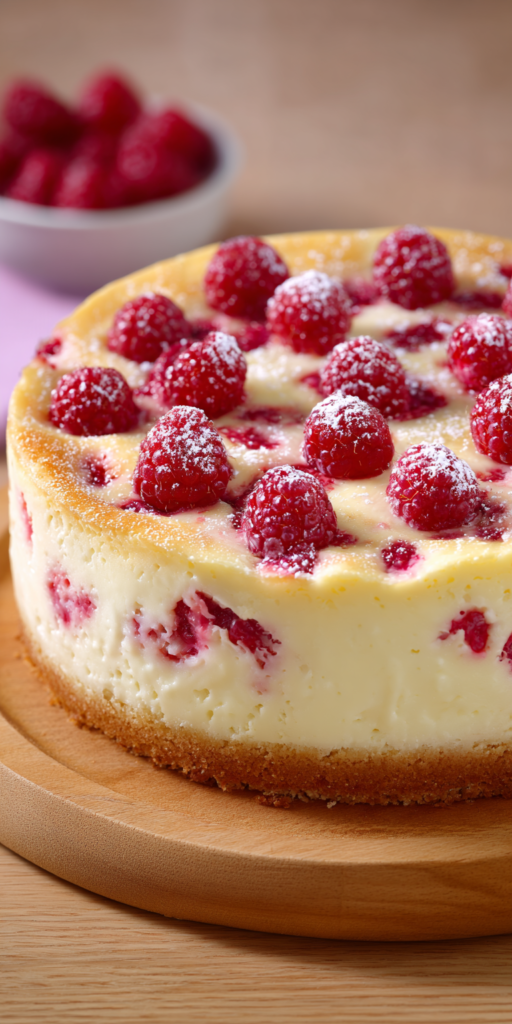 Fluffiger Himbeerkuchen mit weißer Schokolade | Backen 2026