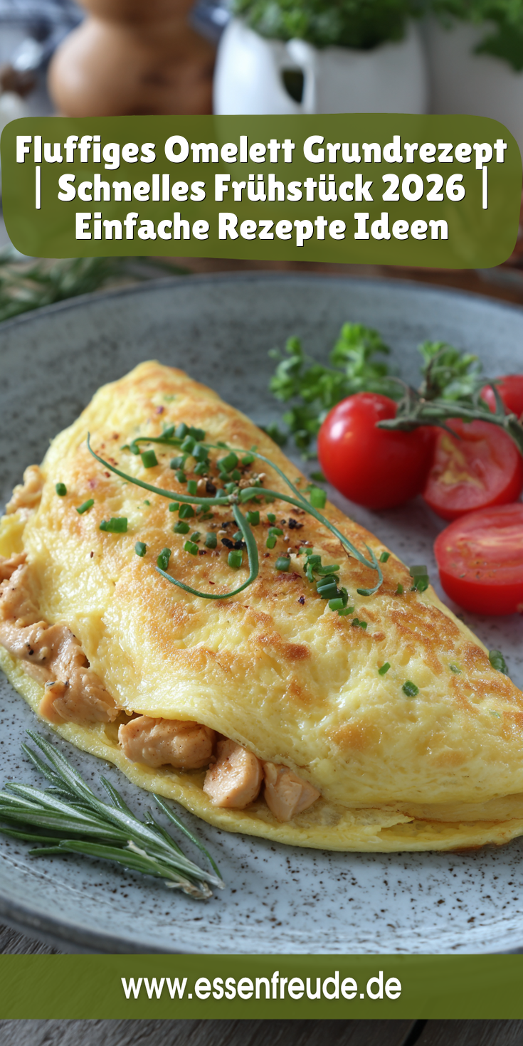Fluffiges Omelett: Das einfache Grundrezept | Schnelle Frühstücksideen 2026