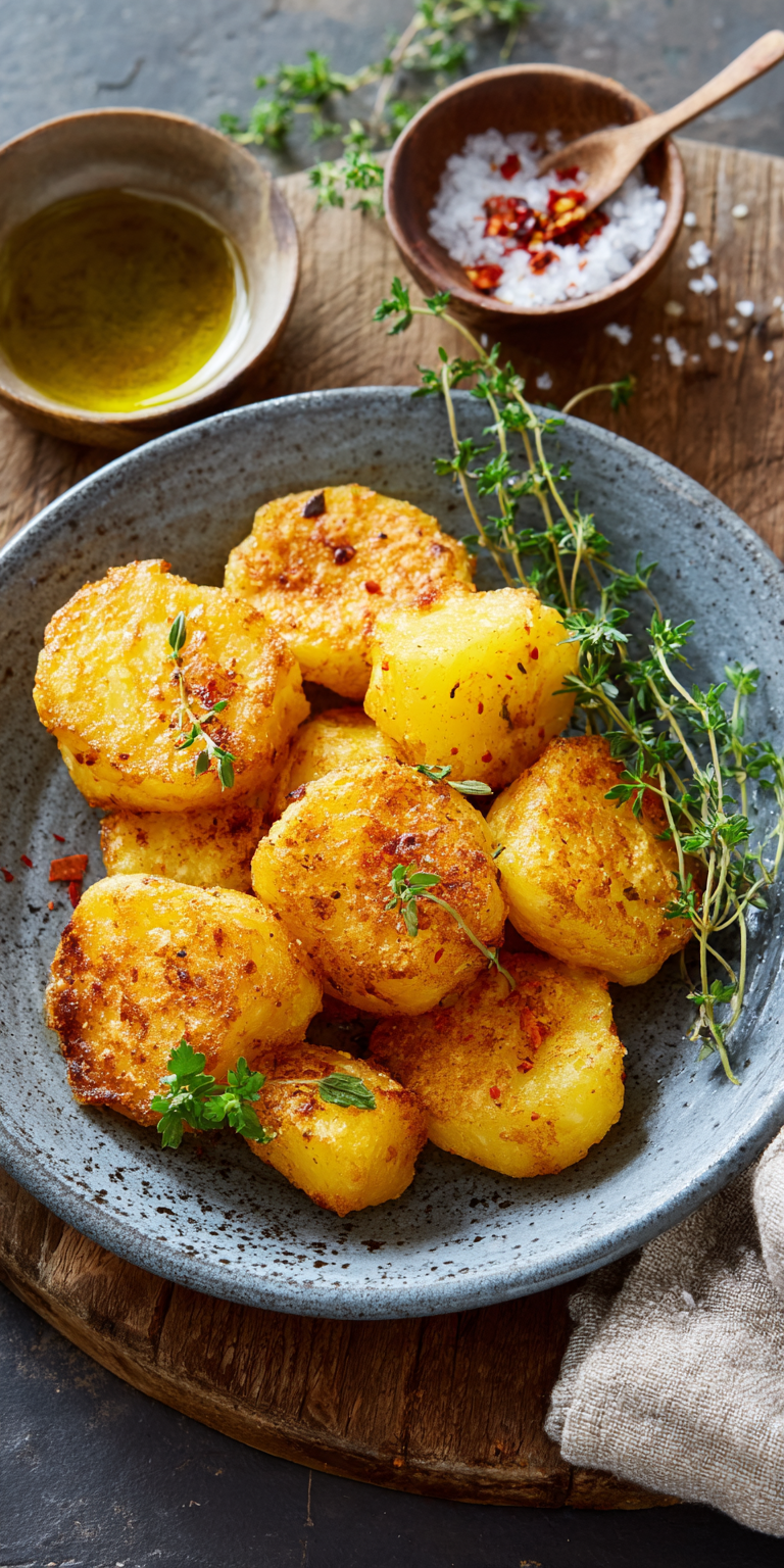 Gebackene Kartoffelwürfel mit Paprika-Gewürz | Airfryer 2026