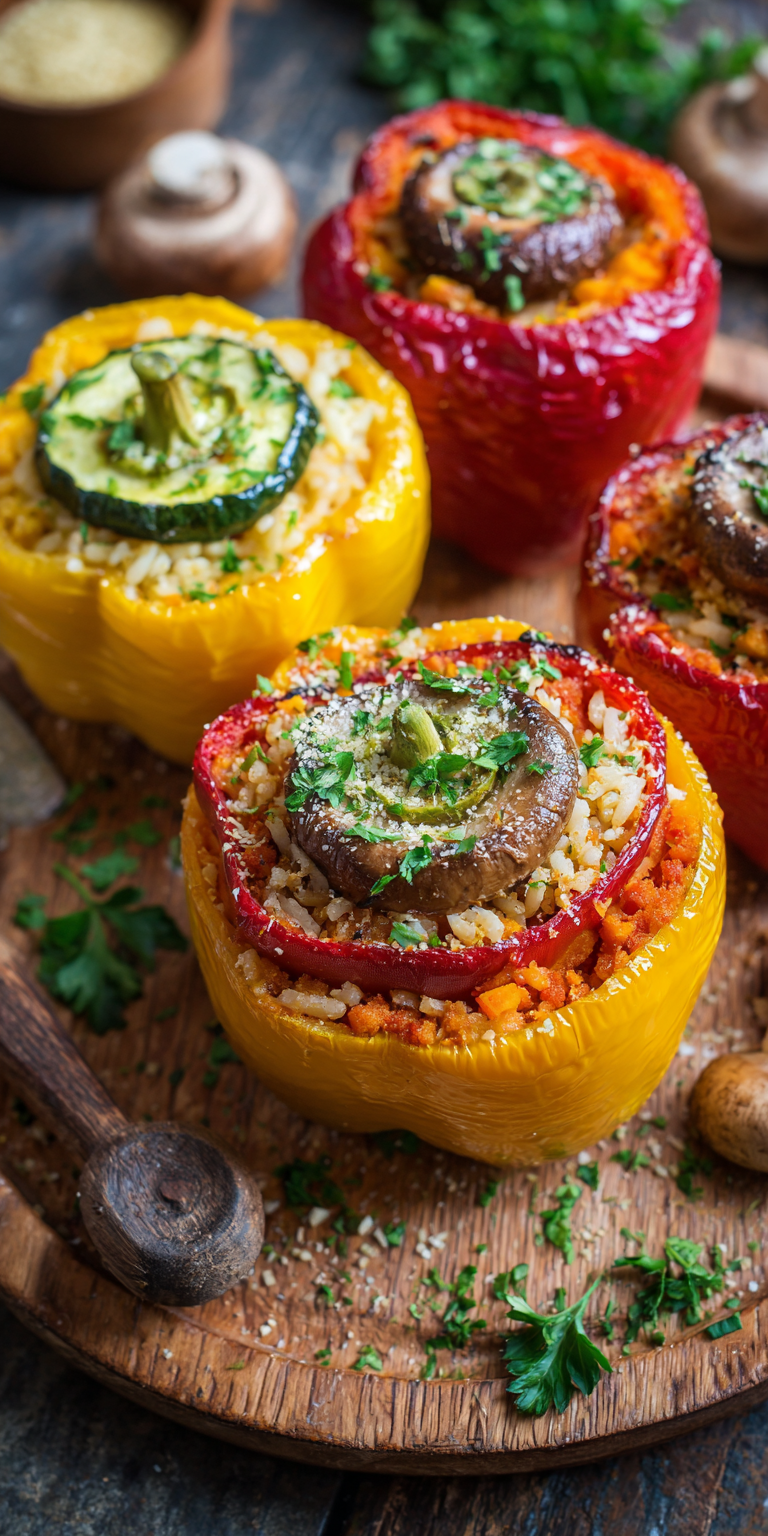 Gefüllte Paprika mit Reis & Gemüse | Herzhaft & Gesund 2026