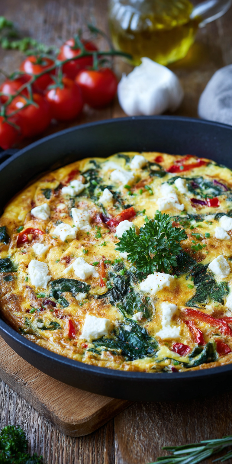 Gemüse-Frittata: Schnell, einfach & gesund | Low Carb Frühstück 2026