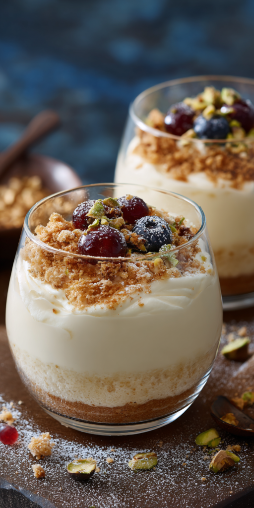 Geschichtetes Lotus Cheesecake Dessert im Glas | 2026