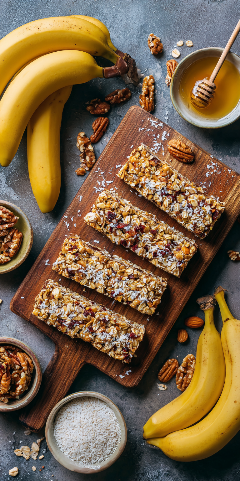 Gesunde Bananen-Hafer-Riegel ohne Zucker | Meal Prep 2026
