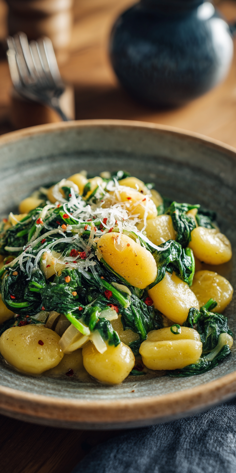 Gnocchi-Kartoffel-Pfanne mit Spinat | In 15 Minuten 2026