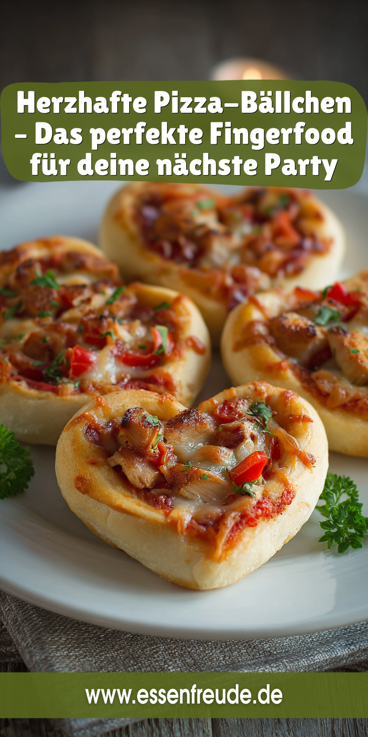 Herzhafte Pizza-Bällchen: Perfektes Fingerfood | Party Snacks 2026