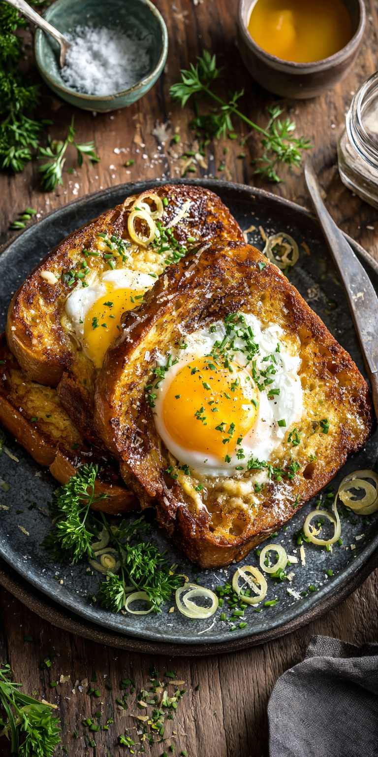 Herzhafter French Toast (Armer Ritter) mit Käse | Deftiges Frühstück 2026