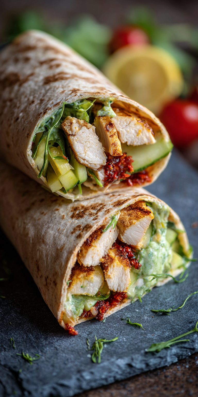 Hähnchen Wraps: Schnell & Gesund für unterwegs | Meal Prep 2026