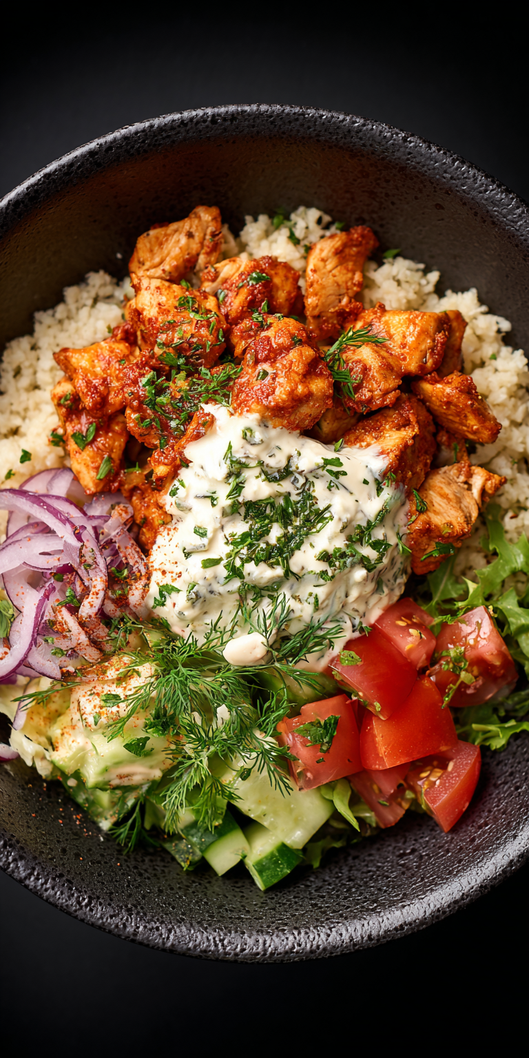 High Protein Kebab-Bowl mit Joghurtsauce | Abnehmen 2026