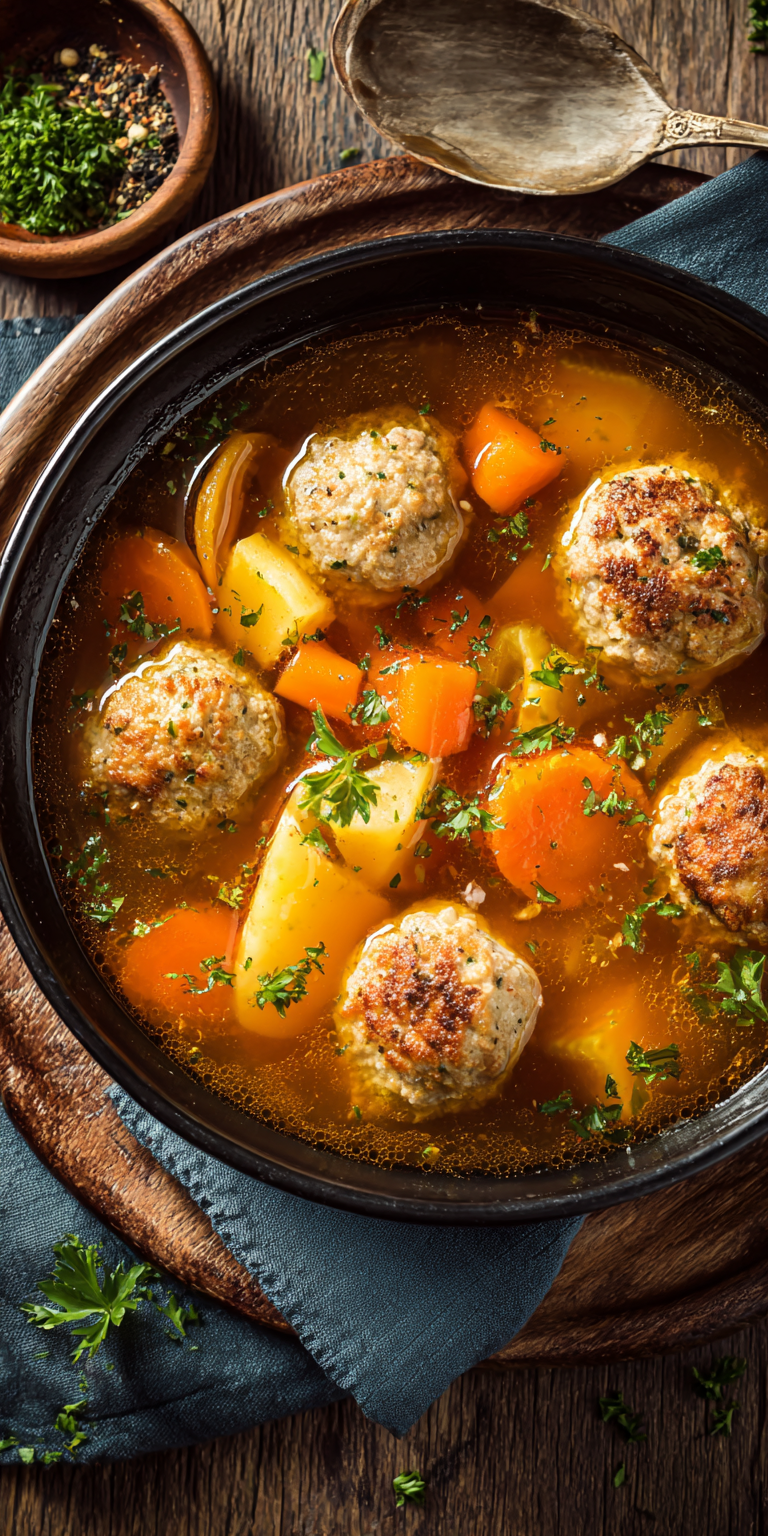 Italienische Hackbällchen-Suppe (One Pot) | Herzhaft 2026