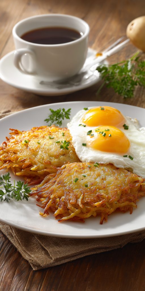 Kartoffel-Rösti mit Spiegelei | Deftiges Frühstück 2026