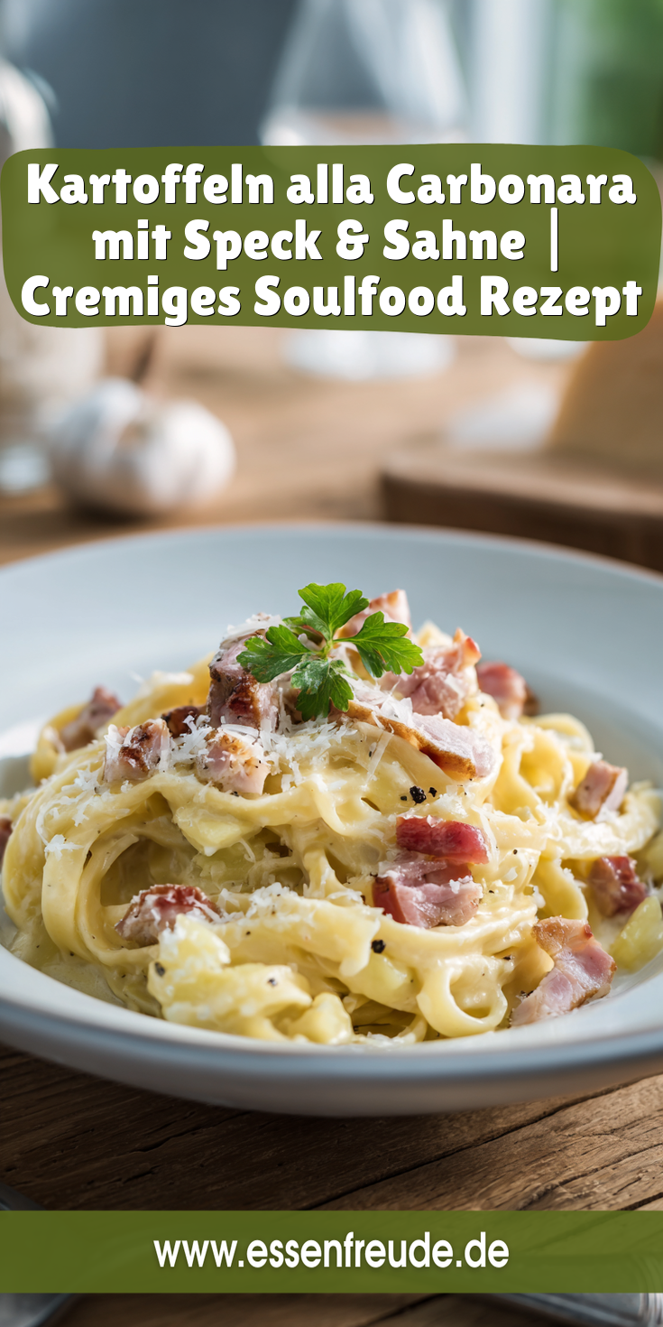 Kartoffeln alla Carbonara (Mit Speck & Sahne) | Soulfood 2026