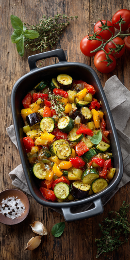 Klassisches Ratatouille: Das französische Original | Gesund & Vegan 2026