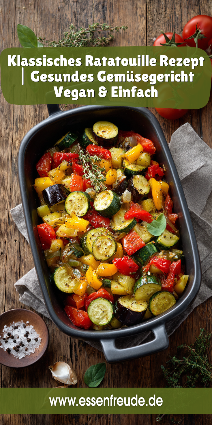 Klassisches Ratatouille: Das französische Original | Gesund & Vegan 2026