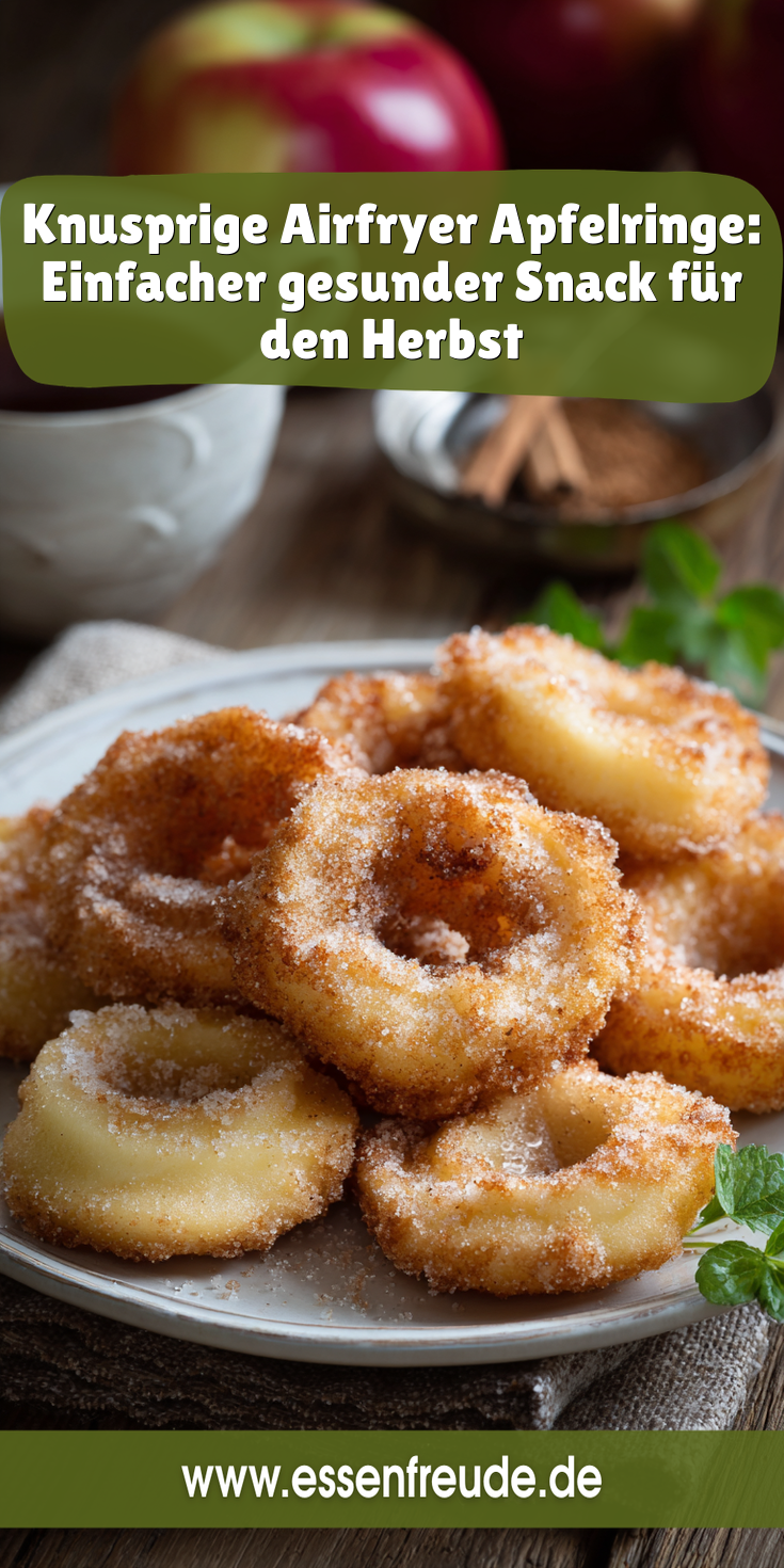 Knusprige Airfryer Apfelringe: Der gesunde Snack | Herbst 2026