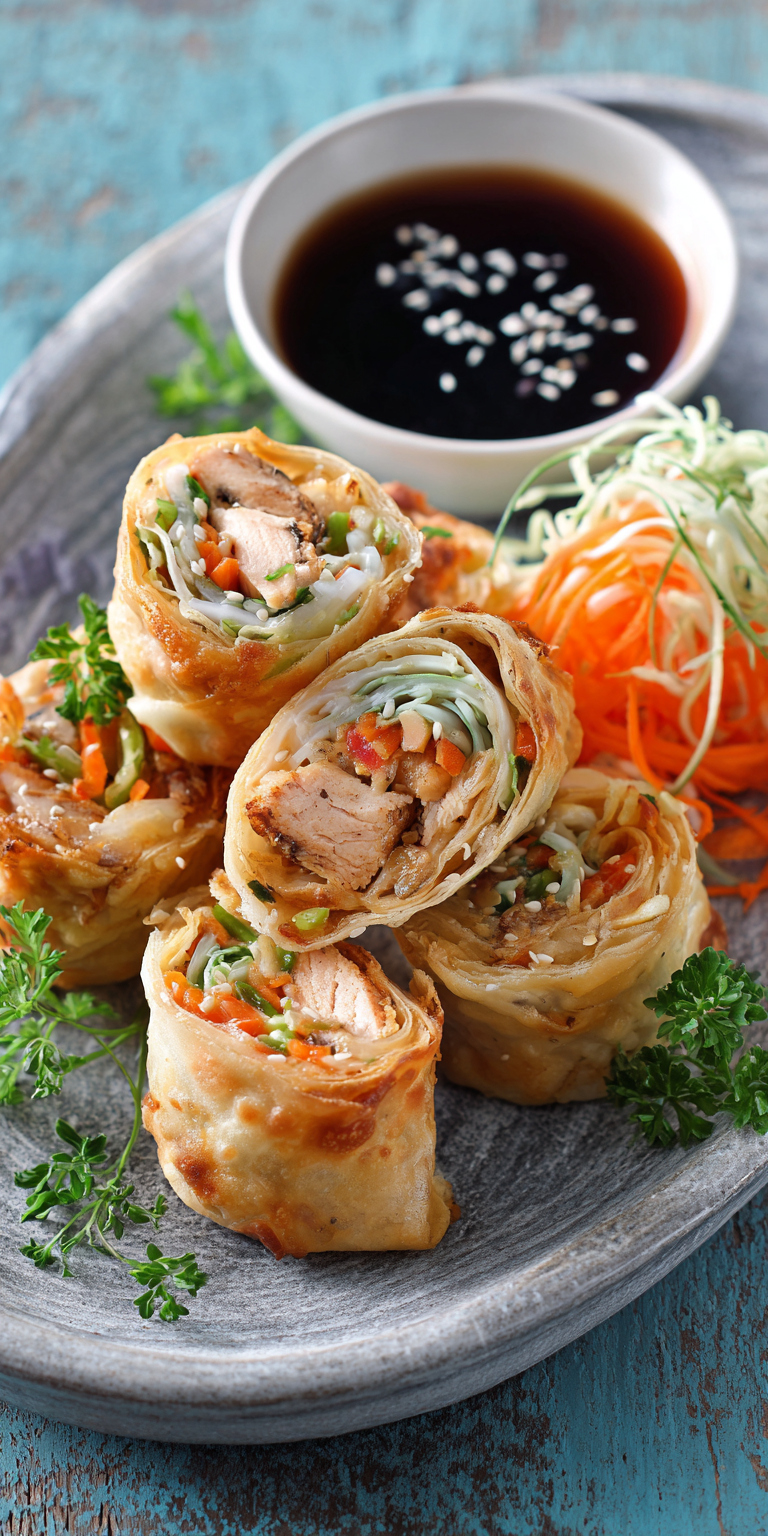 Knusprige Frühlingsrollen aus dem Airfryer | Asiatisch 2026