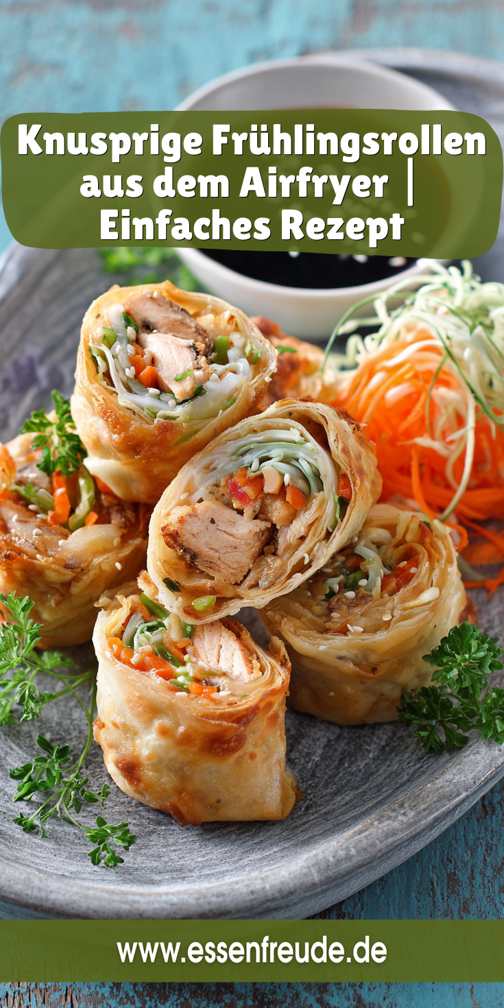Knusprige Frühlingsrollen aus dem Airfryer | Asiatisch 2026