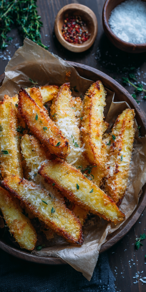 Knusprige Kartoffelspalten mit Parmesan-Kruste | Ofen Beilagen 2026