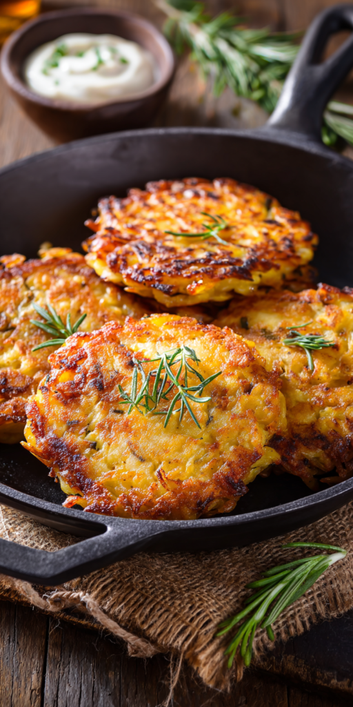 Knusprige Kartoffeltaler (Rösti-Art) | Fingerfood 2026