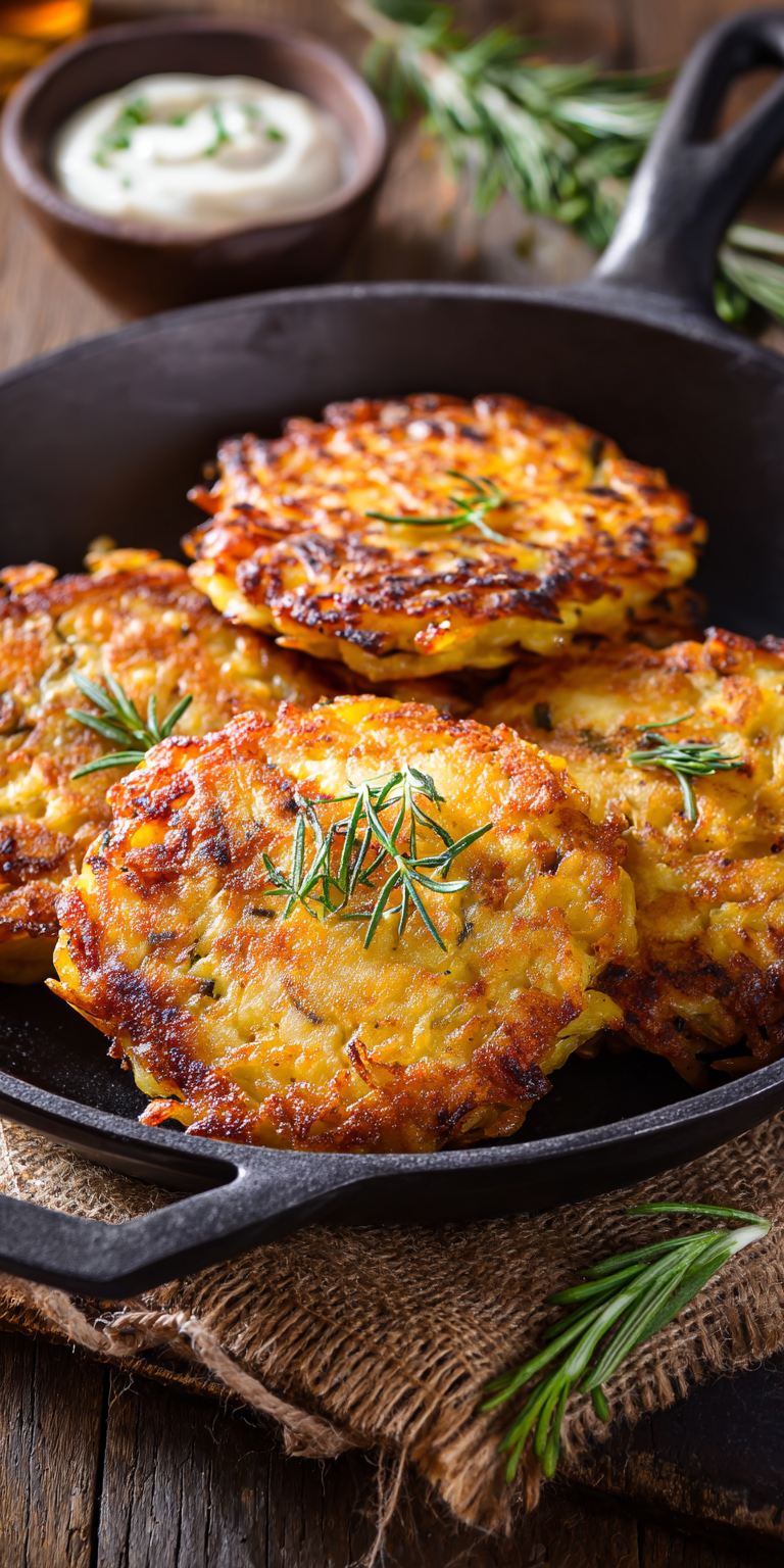 Knusprige Kartoffeltaler (Rösti-Art) | Fingerfood 2026