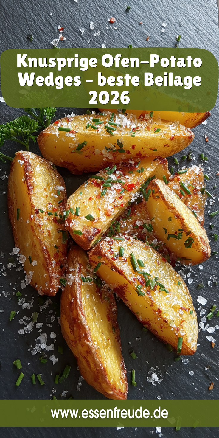 Knusprige Ofen-Potato Wedges (Country Potatoes) | Beste Beilagen 2026