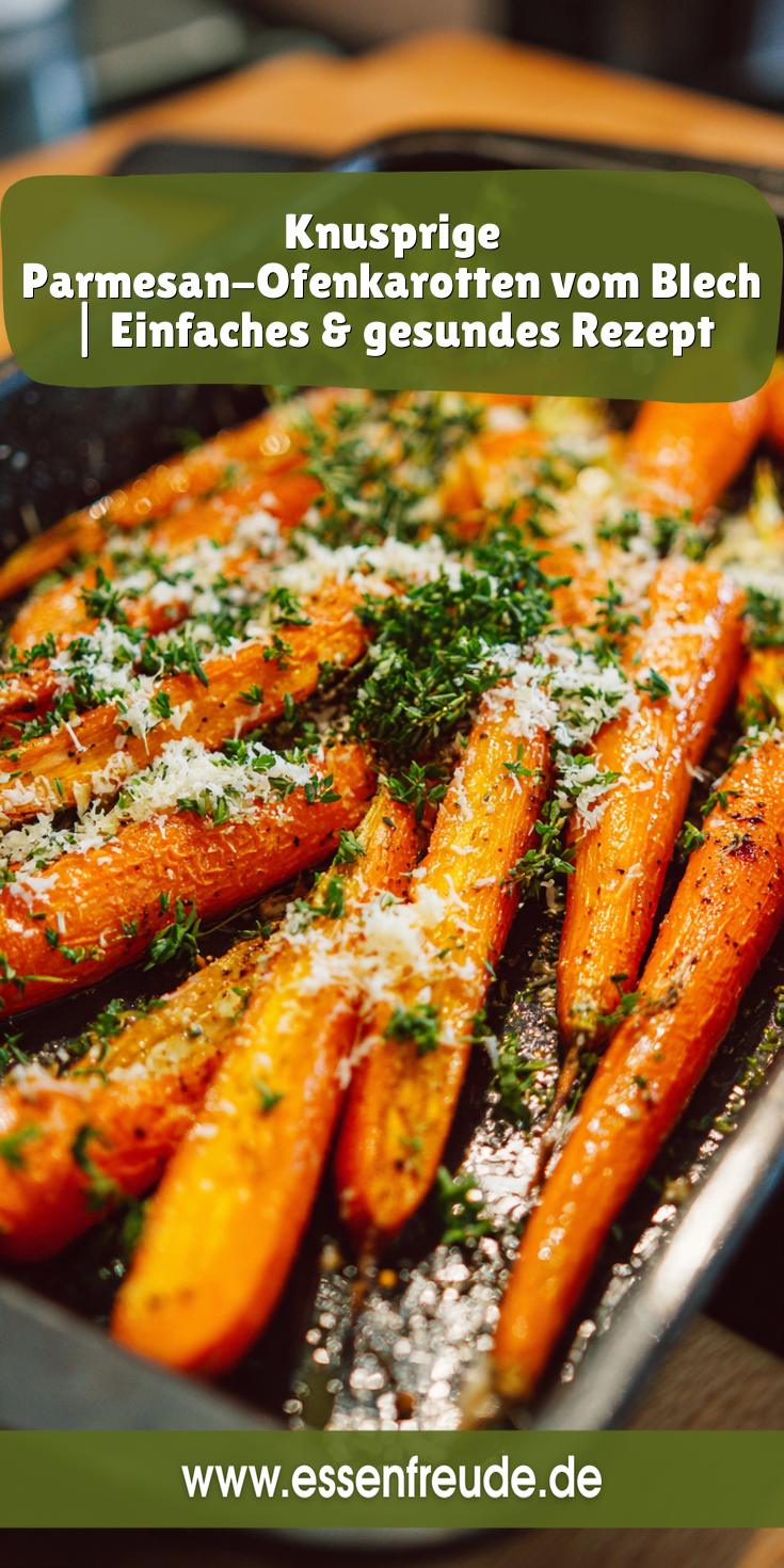 Knusprige Parmesan-Ofenkarotten vom Blech | Gesunde Beilagen 2026