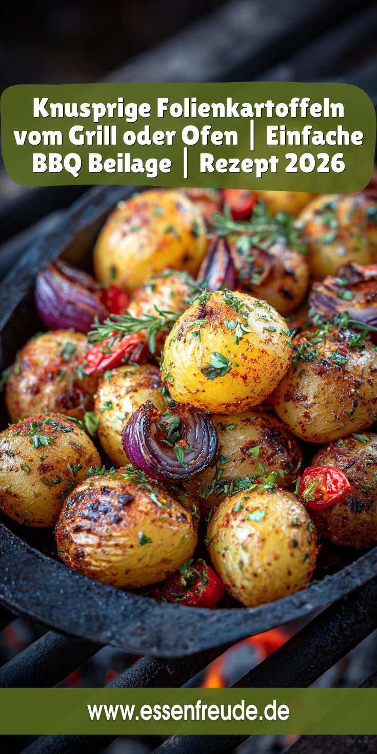 Krosse Folienkartoffel vom Grill oder Ofen | BBQ Beilagen 2026