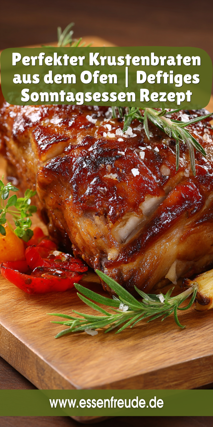 Krustenbraten mit perfekter Kruste (aus dem Ofen) | Deftiges Sonntagsessen 2026
